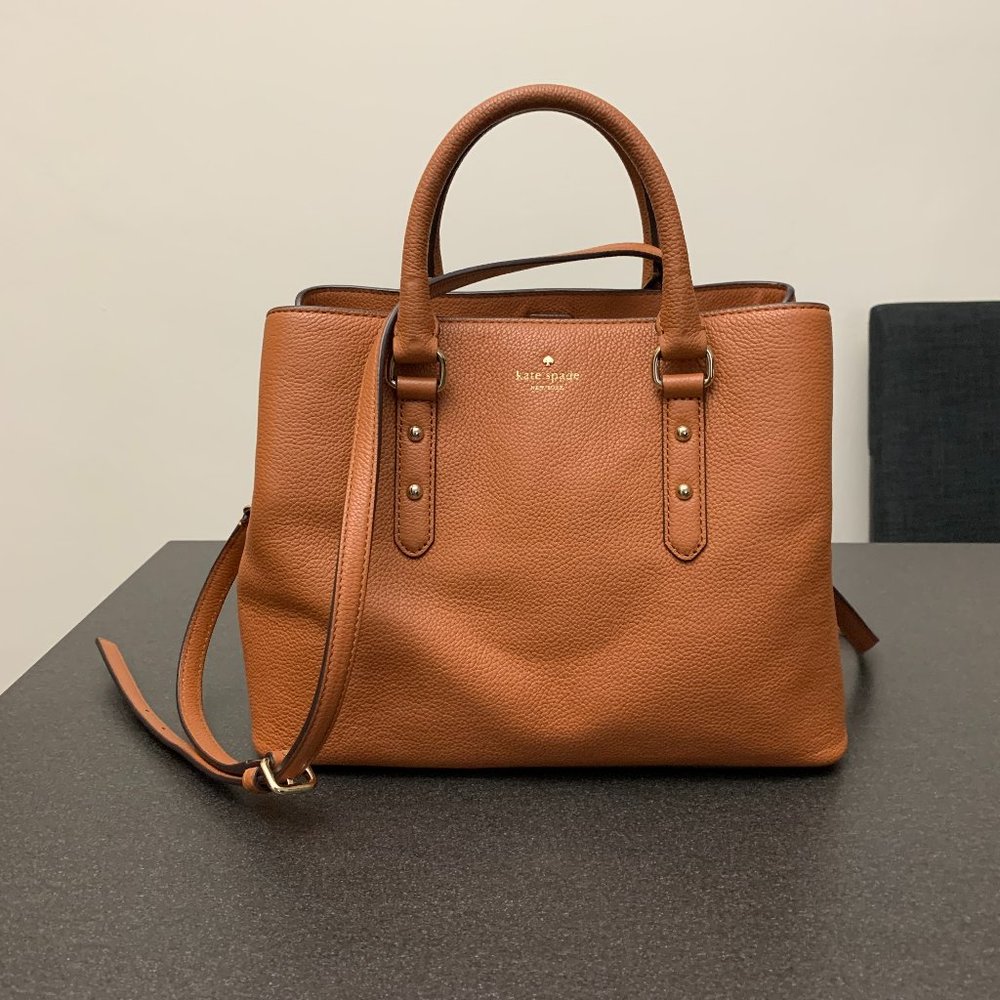 Kate Spade triple compartment crossbody tote